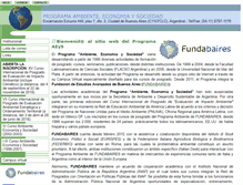 Tablet Screenshot of programa-ambiente.com.ar